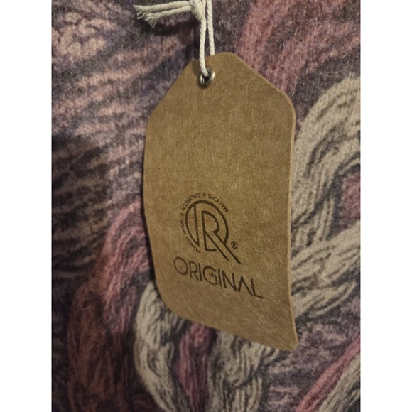 Bohemian V-Neck Sweater, Long Sleeve Top  Size Large/Extra Large Beautiful Color - Picture 6 of 7